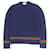 Gucci Web line Kaschmirpullover Blau Marineblau  - Ansicht 1