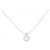Autre Marque Collana di diamanti in oro bianco Au750 Argento