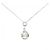 Autre Marque Collana in diamante in oro bianco 750 Argento