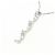 Autre Marque Collana in diamante in oro bianco Au750 Argento - vista 4