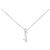 Autre Marque Collana in diamante in oro bianco Au750 Argento