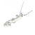Autre Marque Collana in diamante in oro bianco Au750 Argento - vista 4