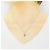 Autre Marque Platin-Saphir-Diamant-Halskette Silber - Ansicht 6