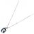 Autre Marque Collana in Topazio Blu e Diamanti Au585 Au750 Argento - vista 2