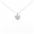 Autre Marque Collana in Au750 con Diamanti Argento