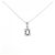Autre Marque Collana con diamanti Au750 Argento