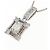 Autre Marque Collana con diamanti Au750 Argento - vista 3