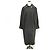 Autre Marque Abrigo Largo Dejac Aquascutum Negro - vista 2