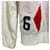 Autre Marque Russeluno Golf Strickpullover Weiß Rot - Ansicht 4
