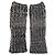 Chanel Linea Pietra Seta Cashmere Scaldabraccia Marrone Nero - vista 2