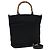 Bamboo Gucci Vintage Nylon mit Bambusgriff Schwarz