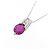 Autre Marque Collar de Rubí y Diamante Pt900 Pt850 Roja - vista 3