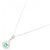 Autre Marque Collana in diamante smeraldo Pt900 Pt850 Verde - vista 2