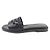 Sandali in pelle Chaine d'Ancre di Hermès Nero - vista 5