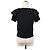 Suéter cropped de cashmere com babados Christian Dior Preto - vista 3