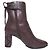 Botines STELLAR Christian Dior Castaño Burdeos - vista 3