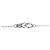 Autre Marque Platin-Garnet-Diamant-Halskette Rot - Ansicht 5