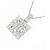 Autre Marque Collana con diamanti Au750 Argento - vista 3