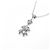 Autre Marque Collana con diamanti Au750 Argento - vista 4