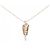 Autre Marque Collana in diamante Au750 Rosa