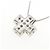 Autre Marque Collana in diamante Pt900 Pt850 Argento - vista 4