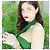 Loewe Vestido Modi drapeado verde Verde oscuro - vista 3