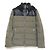 Autre Marque wjk Lamb Leather Down Jacket Black Green Khaki