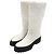 Botas Largas de Cuero FUJI de Hermès Blanco