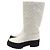 Botas Largas de Cuero FUJI de Hermès Blanco - vista 3