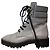 Bottines courtes en cuir Stuart Weitzman Marron - vue 3