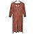 Autre Marque Stouls Wildleder-Kleid Pink