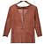 Autre Marque Stouls Wildleder-Kleid Pink - Ansicht 3