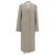 Autre Marque Abrigo de Melton Doble Cara Beaver DES PRES Beige