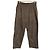 Autre Marque Pantalon à couture centrale Drawer Marron