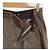 Autre Marque Pantalon à couture centrale Drawer Marron - vue 3