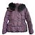 Chaqueta de nylon Coach Púrpura