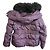 Chaqueta de nylon Coach Púrpura - vista 2