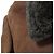 Autre Marque Abrigo de shearling sin nombre oficial Paul Stuart Castaño - vista 3