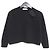 Valentino Flower Motif Virgin Wool Knit Sweater Black