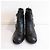 Jimmy Choo Shearling Ingenieurstiefel Schwarz - Ansicht 2