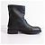Jimmy Choo Shearling Ingenieurstiefel Schwarz - Ansicht 4