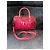 Miu Miu Borsa in pelle arricciata Rosso - vista 3