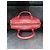Miu Miu Borsa in pelle arricciata Rosso - vista 9