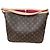 Borsa Louis Vuitton Delightful PM Monogram Pivonie Marrone Rosa
