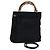 Bamboo Gucci Vintage Nylon mit Bambusgriff Schwarz