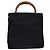 Bamboo Gucci Vintage Nylon mit Bambusgriff Schwarz - Ansicht 2