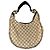 Gucci Borsa Hobo in Tela Monogramma GG Marrone Beige