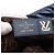 Multi Pochette Pochette Accessori Maxi LV Pillow RFID di Louis Vuitton Argento Blu navy - vista 12