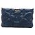 Multi Pochette Pochette Accessori Maxi LV Pillow RFID di Louis Vuitton Argento Blu navy - vista 3