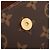 Borsa a spalla 2 in 1 Louis Vuitton Monogram Wallet on Chain Ivy Marrone - vista 12